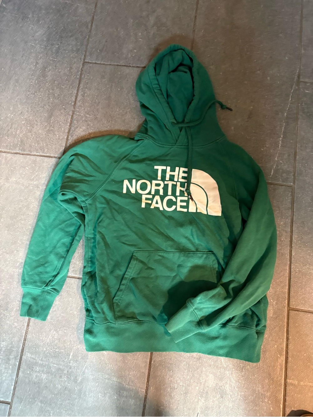 The North Face Green Logo Pullover Hoodie